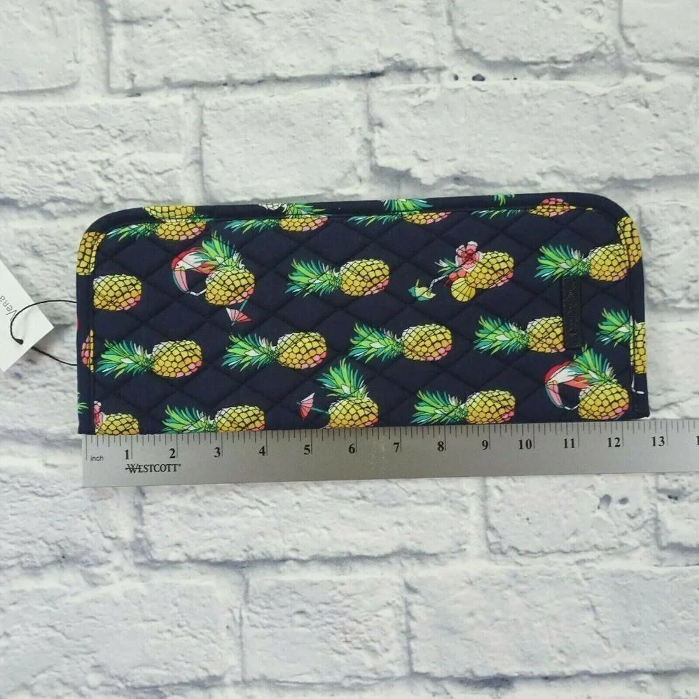Vera Bradley Curling Flat Iron Cover Toucan Pineapple NWT